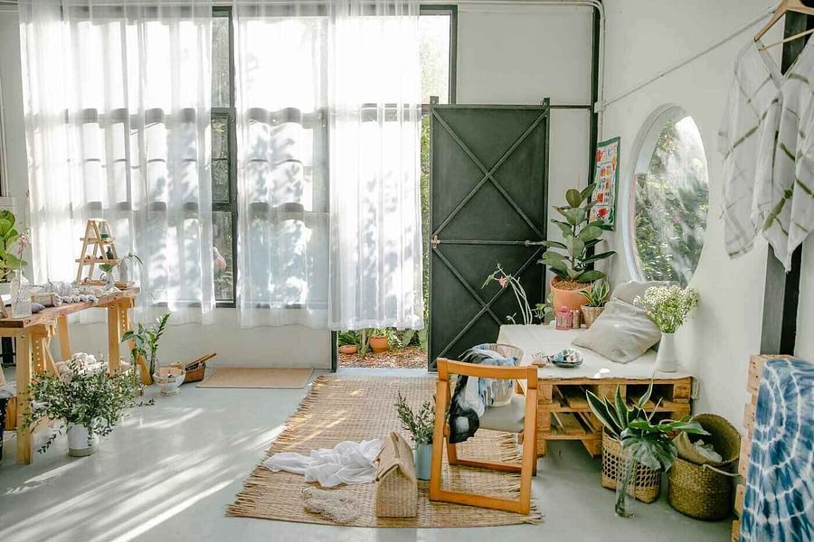 Eco-friendly Airbnb property showcasing sustainable practices