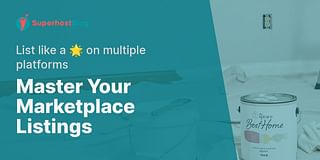 Master Your Marketplace Listings - List like a 🌟 on multiple platforms