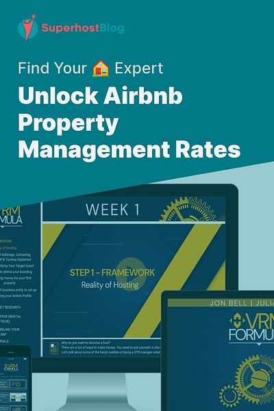 Unlock Airbnb Property Management Rates - Find Your 🏠 Expert